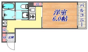 エステムコート神戸ハーバーランド前2の物件間取画像